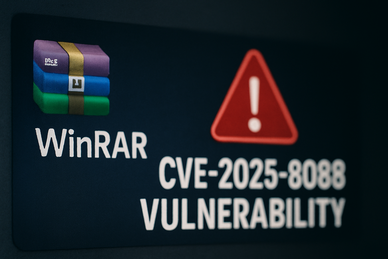 WinRAR Vulnerability Illustration